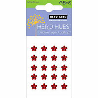 Hero Arts - Hero Hues - Bling - Blossom Gems - 5 mm - Red, CLEARANCE