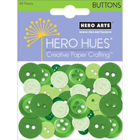 Hero Arts - Hero Hues - Mixed Buttons - Foliage