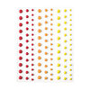 Hero Arts - Hero Hues - Self Adhesive Enamel Dots - Sunset