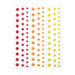 Hero Arts - Hero Hues - Self Adhesive Enamel Dots - Sunset