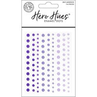 Hero Arts - Hero Hues - Self Adhesive Enamel Dots - Translucent Purples