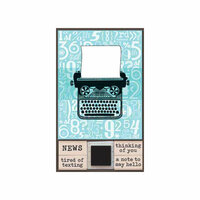 Hero Arts - Add Your Message - Stamp and Ink Set - News