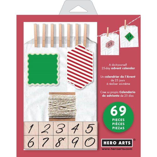 Hero Arts - Christmas - Advent Calendar Kit