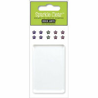 Hero Arts - Sparkle Clear - Clear Acrylic Stamping Block with Gems - 2 x 3 Inch