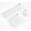 Hero Arts - Clear Design - Clear Acrylic Stamping Block - Trio of Small Blocks
