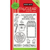 Hero Arts - Poly Clear - Christmas - Clear Acrylic Stamps - Cozy Moments