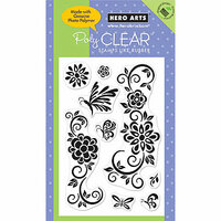 Hero Arts - Poly Clear - Clear Acrylic Stamps - Stencil Art