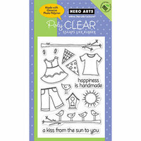 Hero Arts - Poly Clear - Clear Acrylic Stamps - Kiss From the Sun