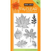 Hero Arts - Poly Clear - Clear Acrylic Stamps - Real Leaves