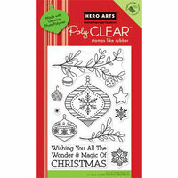 Hero Arts - Poly Clear - Christmas - Clear Acrylic Stamps - Magic of Christmas