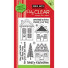 Hero Arts - Poly Clear - Christmas - Clear Acrylic Stamps - Sending Holiday Cheer