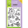 Hero Arts - Poly Clear - Clear Acrylic Stamps - Joy Ride