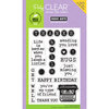 Hero Arts - Poly Clear - Clear Acrylic Stamps - Type