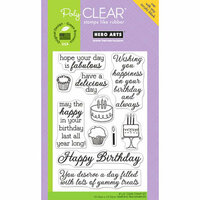 Hero Arts - Poly Clear - Clear Acrylic Stamps - Yummy Treats