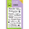 Hero Arts - Poly Clear - Clear Acrylic Stamps - Find Joy