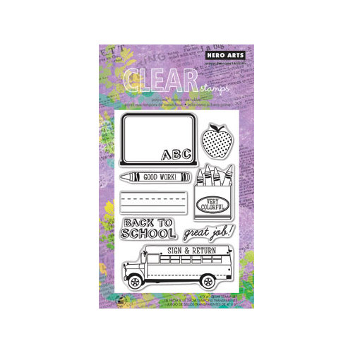 Hero Arts - Poly Clear - Clear Acrylic Stamps - Good Work