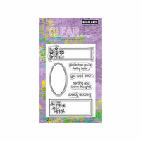 Hero Arts - Poly Clear - Clear Acrylic Stamps - Speedy Recovery