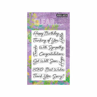 Hero Arts - Poly Clear - Clear Acrylic Stamps - Say it All