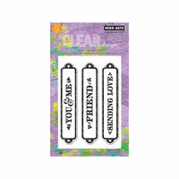 Hero Arts - Poly Clear - Clear Acrylic Stamps - You and Me Frame