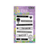 Hero Arts - Poly Clear - Clear Acrylic Stamps - Be Happy