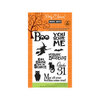 Hero Arts - Poly Clear - Halloween - Clear Acrylic Stamps - You Scare Me