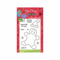 Hero Arts - Poly Clear - Christmas - Clear Acrylic Stamps - Gingerbread Wishes