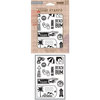 Hero Arts - BasicGrey - Soleil Collection - Poly Clear - Clear Acrylic Stamps - Paradise