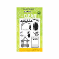 Hero Arts - Poly Clear - Clear Acrylic Stamps - Le Jardin