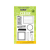 Hero Arts - Poly Clear - Clear Acrylic Stamps - Tape Your Message