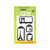 Hero Arts - Poly Clear - Clear Acrylic Stamps - Travel Tags