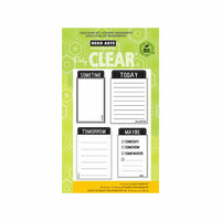 Hero Arts - Poly Clear - Clear Acrylic Stamps - Today