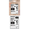 Hero Arts - BasicGrey - Carte Postale Collection - Poly Clear - Clear Acrylic Stamps - Journey