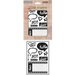 Hero Arts - BasicGrey - Highline Collection - Clear Acrylic Stamps - Life is Good