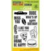Hero Arts - Operation Write Home - Poly Clear - Clear Acrylic Stamps - Dude