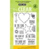 Hero Arts - Poly Clear - Clear Acrylic Stamps - Written in the Stars