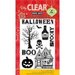 Hero Arts - Poly Clear - Halloween - Clear Acrylic Stamps - Spooky Halloween