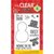 Hero Arts - Poly Clear - Christmas - Clear Acrylic Stamps - Frosty Wishes