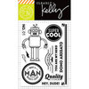 Hero Arts - Kelly Purkey Collection - Clear Acrylic Stamps - Super Cool