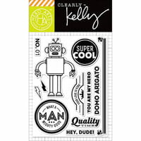 Hero Arts - Kelly Purkey Collection - Clear Acrylic Stamps - Super Cool