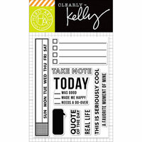 Hero Arts - Kelly Purkey Collection - Clear Photopolymer Stamps - Take Note