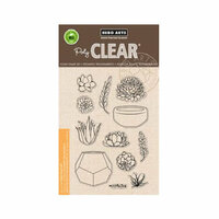 Hero Arts - Poly Clear - Clear Acrylic Stamps - Stamp Your Own Succulents