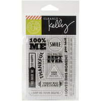 Hero Arts - Kelly Purkey Collection - Clear Photopolymer Stamps - 100 Percent Me