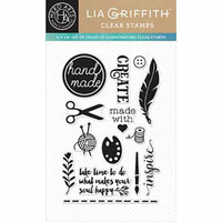 Hero Arts - Lia Griffith Collection - Clear Acrylic Stamps - Create