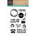 Hero Arts - Lia Griffith Collection - Clear Acrylic Stamps - Friends