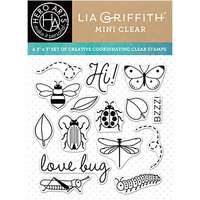 Hero Arts - Lia Griffith Collection - Clear Acrylic Stamps - Love Bug