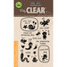 Hero Arts - Critters Collection - Clear Acrylic Stamps - Lunch Box Notes