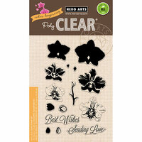 Hero Arts - Color Layering Collection - Clear Photopolymer Stamps - Large Orchid