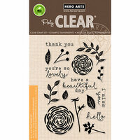 Hero Arts - Spring Collection - Clear Acrylic Stamps - You're So Lovely