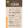 Hero Arts - Birthday Collection - Clear Photopolymer Stamps - Birthday Cake Layering