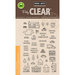 Hero Arts - Trend Collection - Clear Acrylic Stamps - Town Essentials
